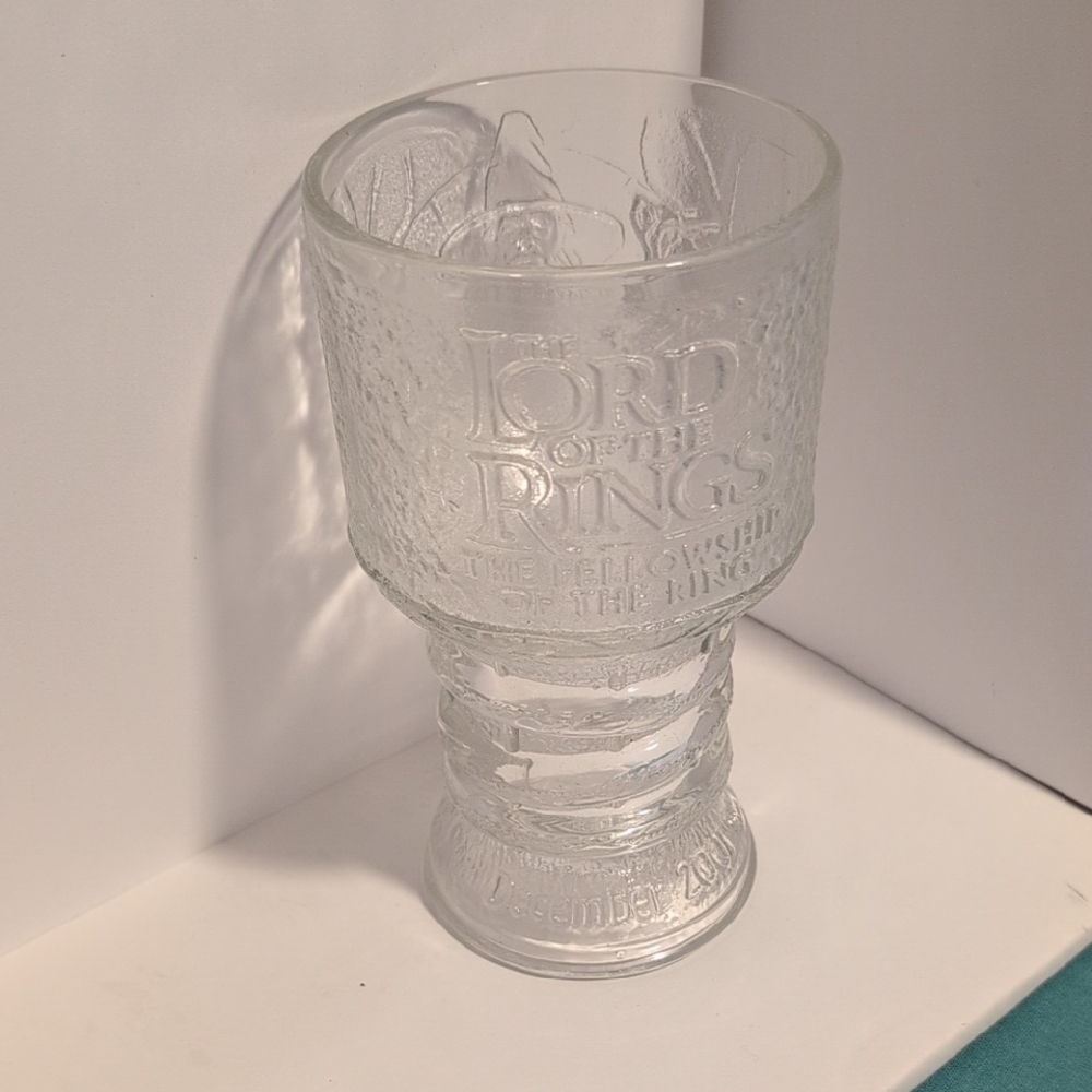 Lord of the Rings Glass Goblet -Gandalf